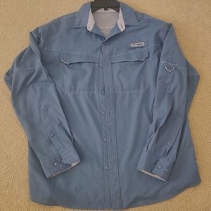 Men's Columbia PFG Long Sleeve Shirt Large